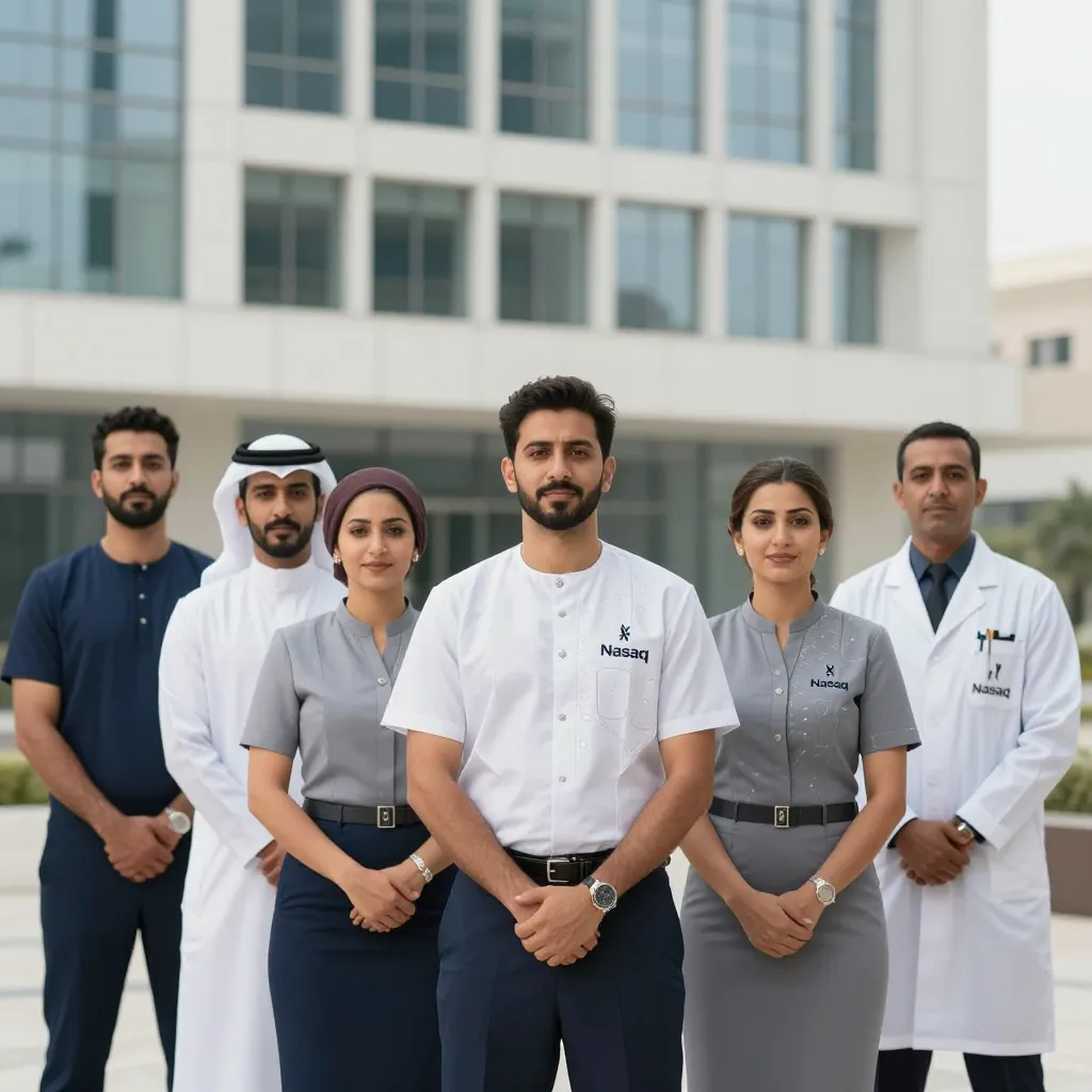 أزياء نسق الموحدة لعدة قطاعات